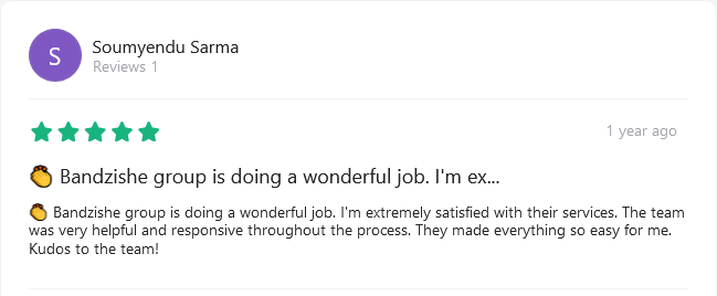 Soumyendu Sarma Testimonial Soumyendu Sarma Testimonial