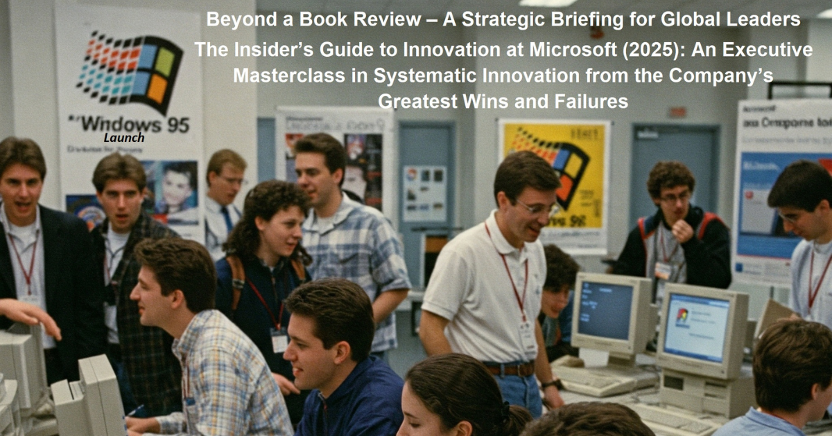 The Insider’s Guide to Innovation at Microsoft (2025) ArticeCover Finale by Bandile Ndzishe of Bandzishe Group