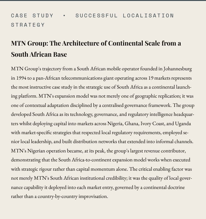 Case Study_Successful Localisation Strategy_Graphic by Bandile Ndzishe of Bandzishe Group