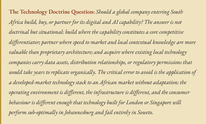 The Technology Doctrine Question_Graphic by Bandile Ndzishe of Bandzishe Group