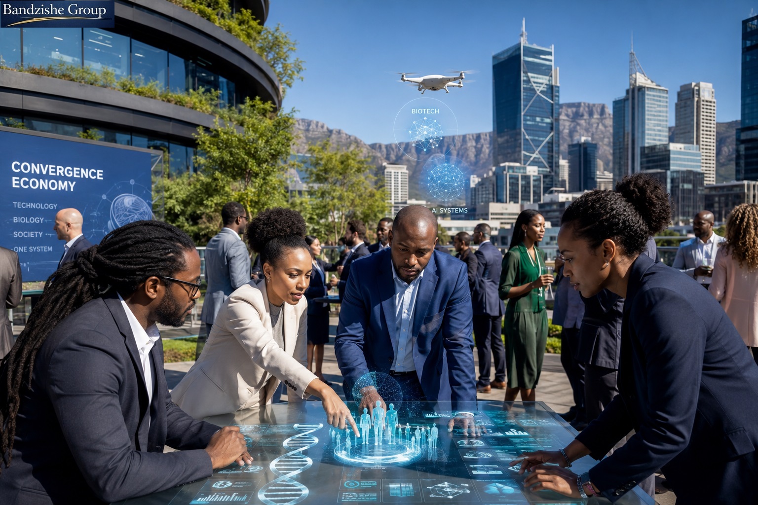 The Convergence Economy_Header Image by Bandile Ndzishe of Bandzishe Group