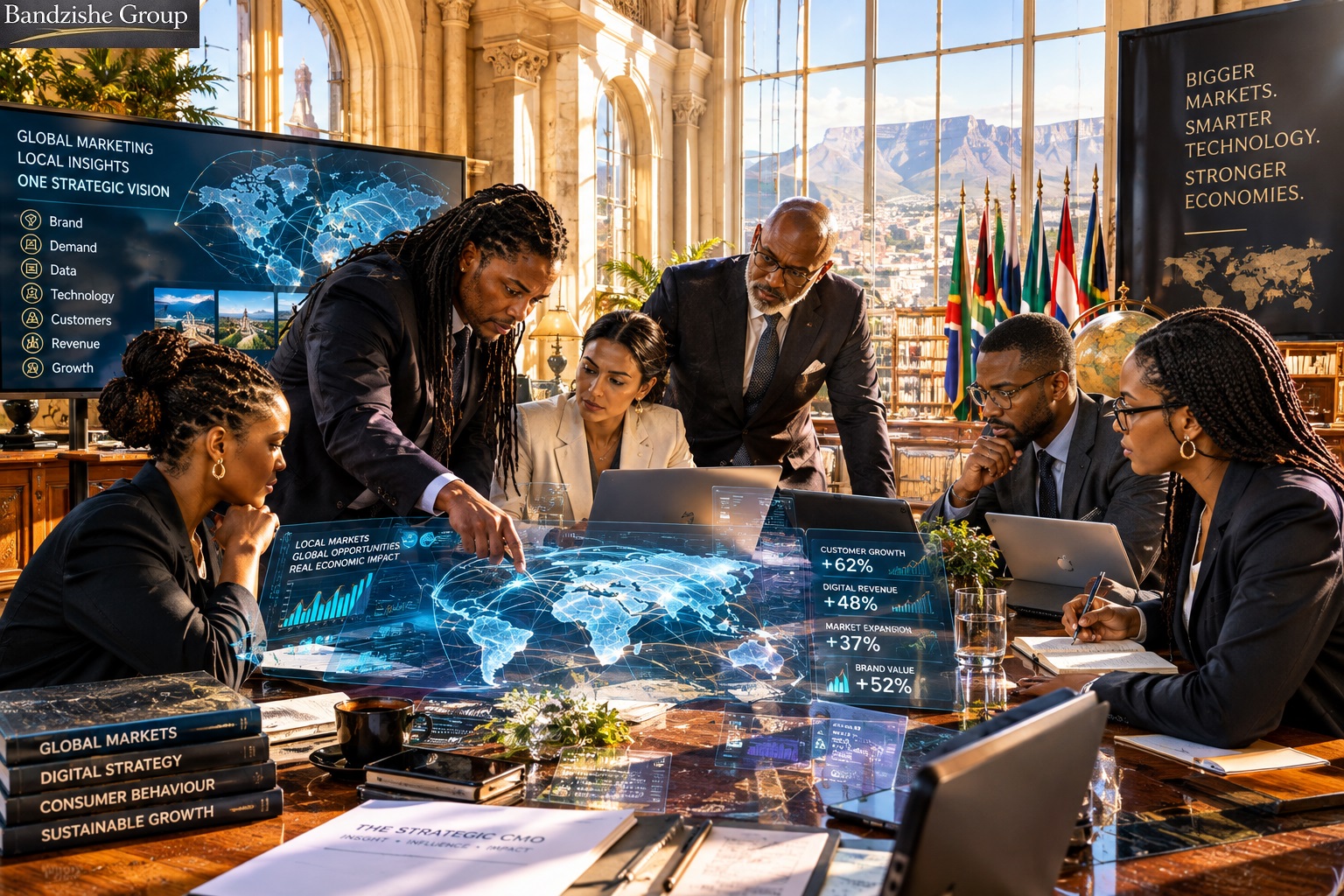 Digital Transformation of Local and Global Marketing_Header Image by Bandile Ndzishe of Bandzishe Group
